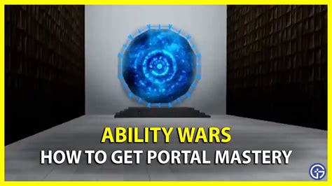 #abilitywars, #roblox, #reaper, #reapergaming. . Portal mastery ability wars